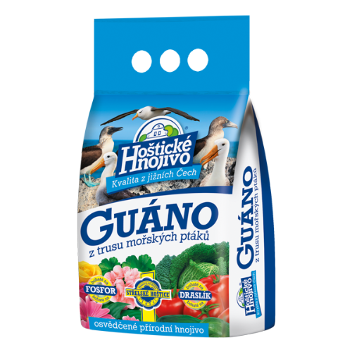 Hoštické guáno granulované 2,5kg