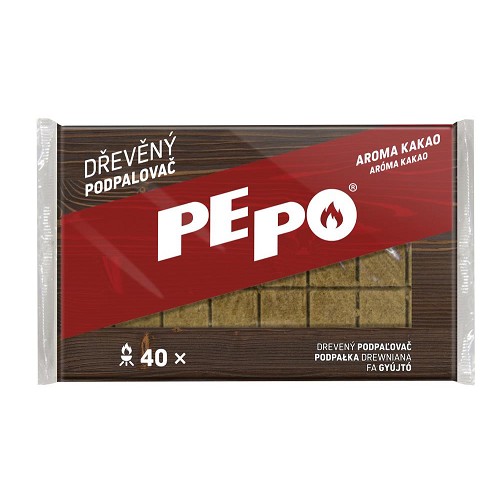 PEPO drevený 40 podpalkov