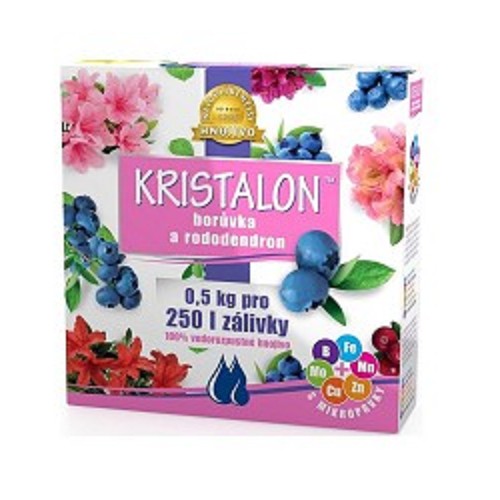 Kristalon na čučoriedky a rododendróny 0,5kg