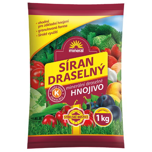 Síran draselný  1kg Forestina