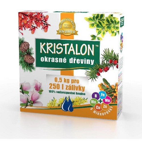 Kristalon na okrasné dreviny 0,5kg