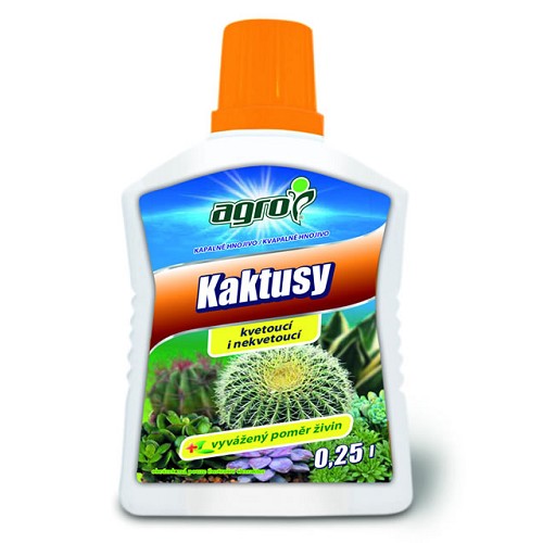 Hnojivo  na kaktusy 0,25l Agro CS