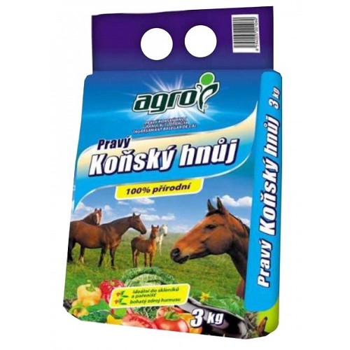 Konský hnoj 3kg Agro CS