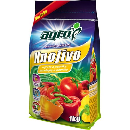 Organicko-minerálne hnojivo  paradajka,paprika 1kg Agro CS