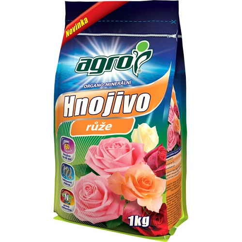 Organicko-minerálne hnojivo na ruže 1kg Agro CS