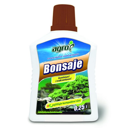 Hnojivo na bonsaje 0,25l Agro CS