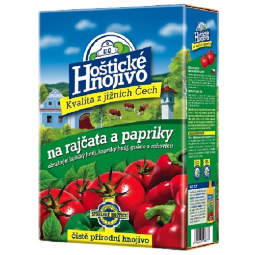 Hoštické hnojivo na rajčiaky a papriky  1kg