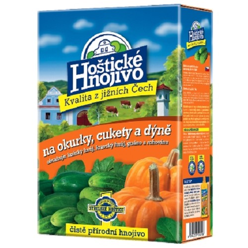 Hoštické hnojivo na uhorky cukety 1kg