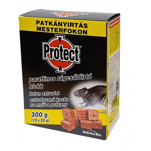 Rat.PROTECT paraf.bloky 300g /12