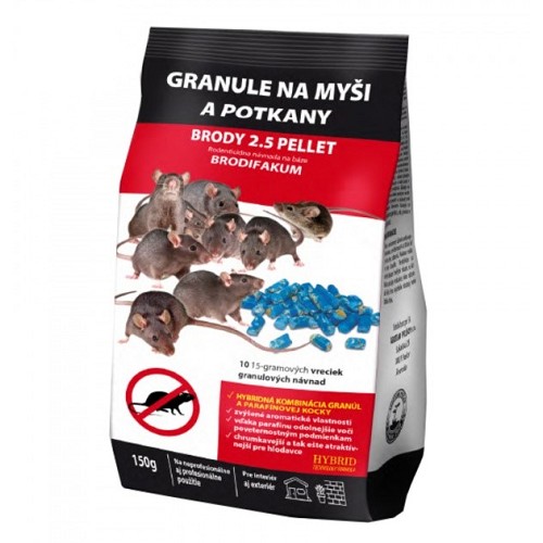 BRODY modré granule 150g /48