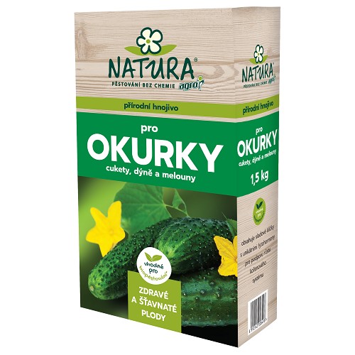 Natura hnojivo na uhorky a cukety 1,5kg