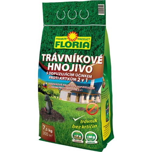 Trávnikové hnojivo proti krtom 7,5kg Agro CS