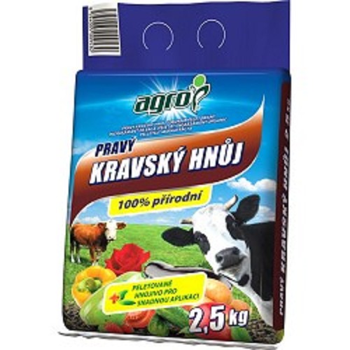 Kravský hnoj 2,5kg  Agro CS