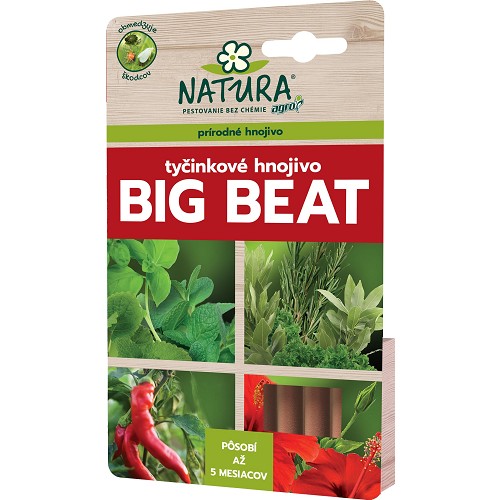 Natura tyčinkové hnojivo Big Beat