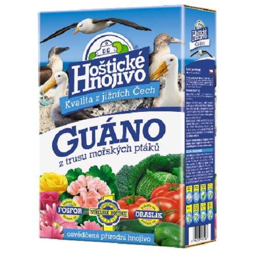 Hoštické guáno granulované 1kg